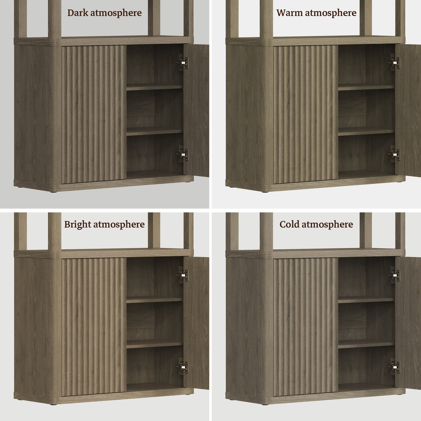Bibliothèque Cas, 70,9 pouces