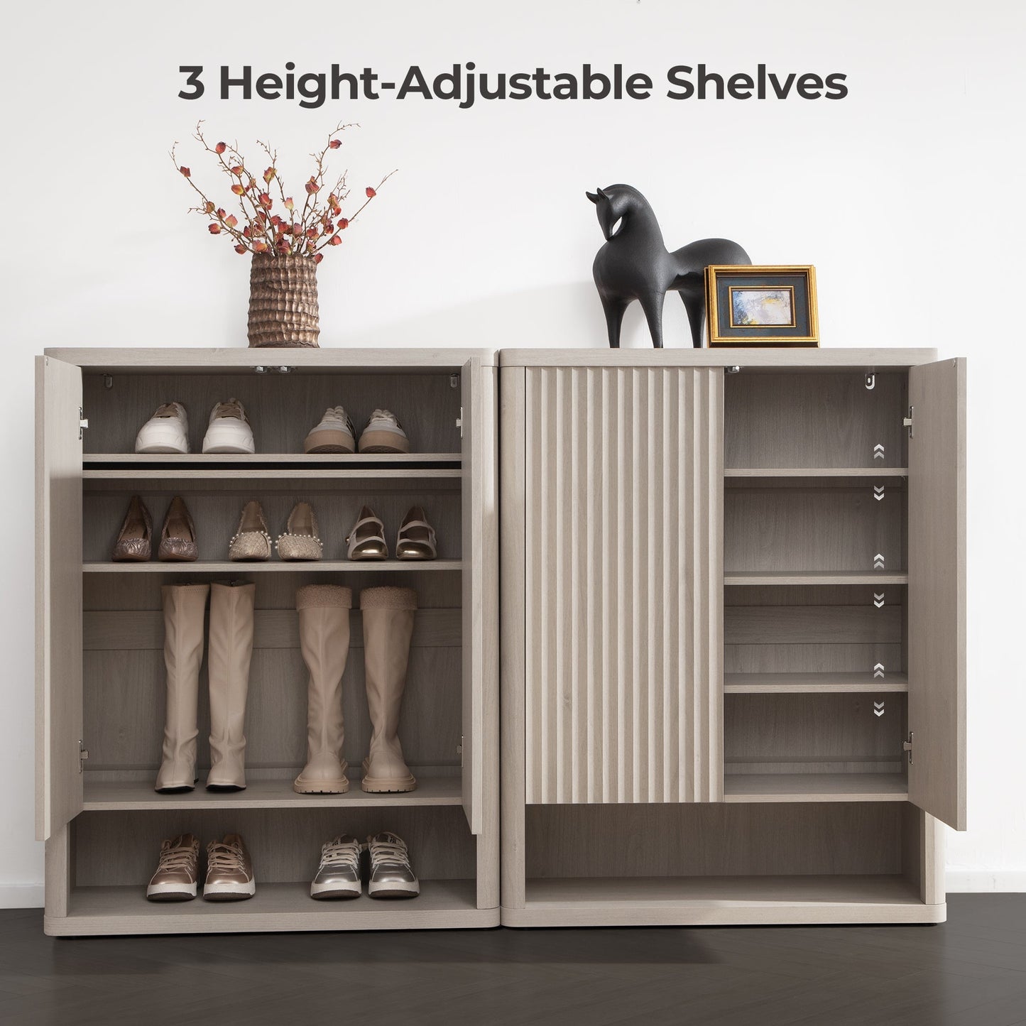 Armoire à chaussures Cas avec rangement