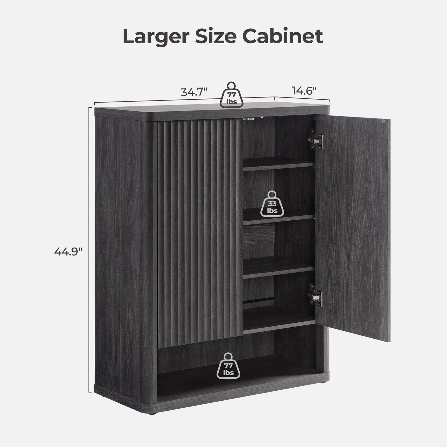 Armoire à chaussures Cas avec rangement