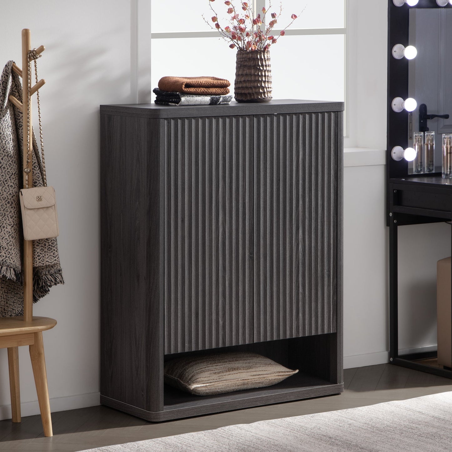 Armoire à chaussures Cas avec rangement