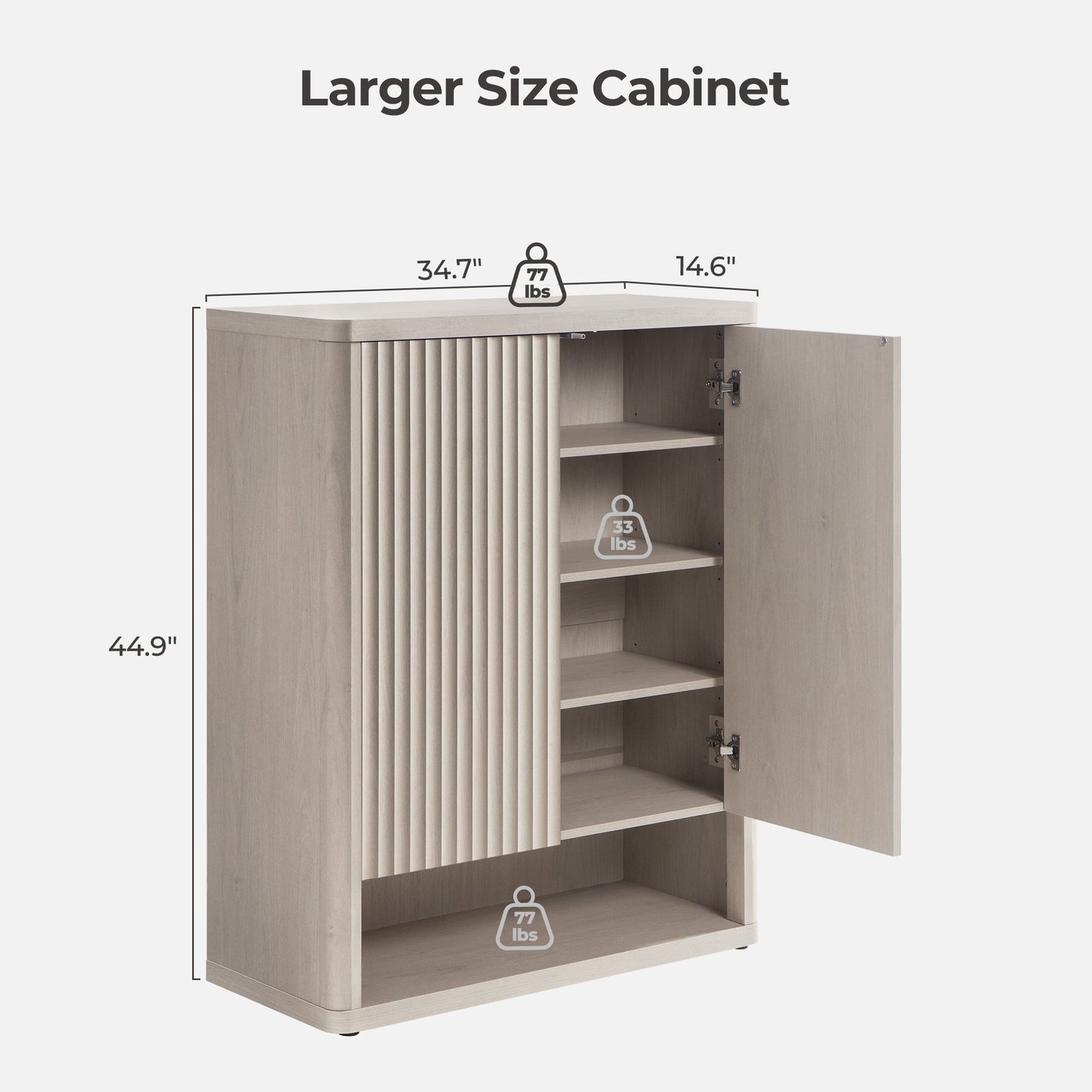 Armoire à chaussures Cas avec rangement