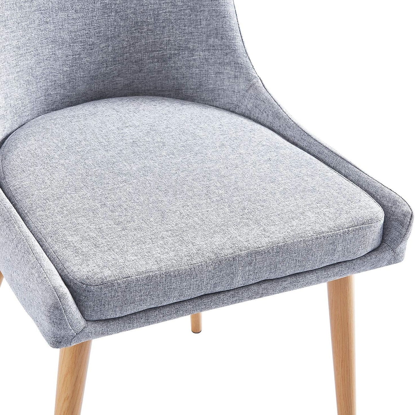 Chaises de salle à manger avec pieds en métal