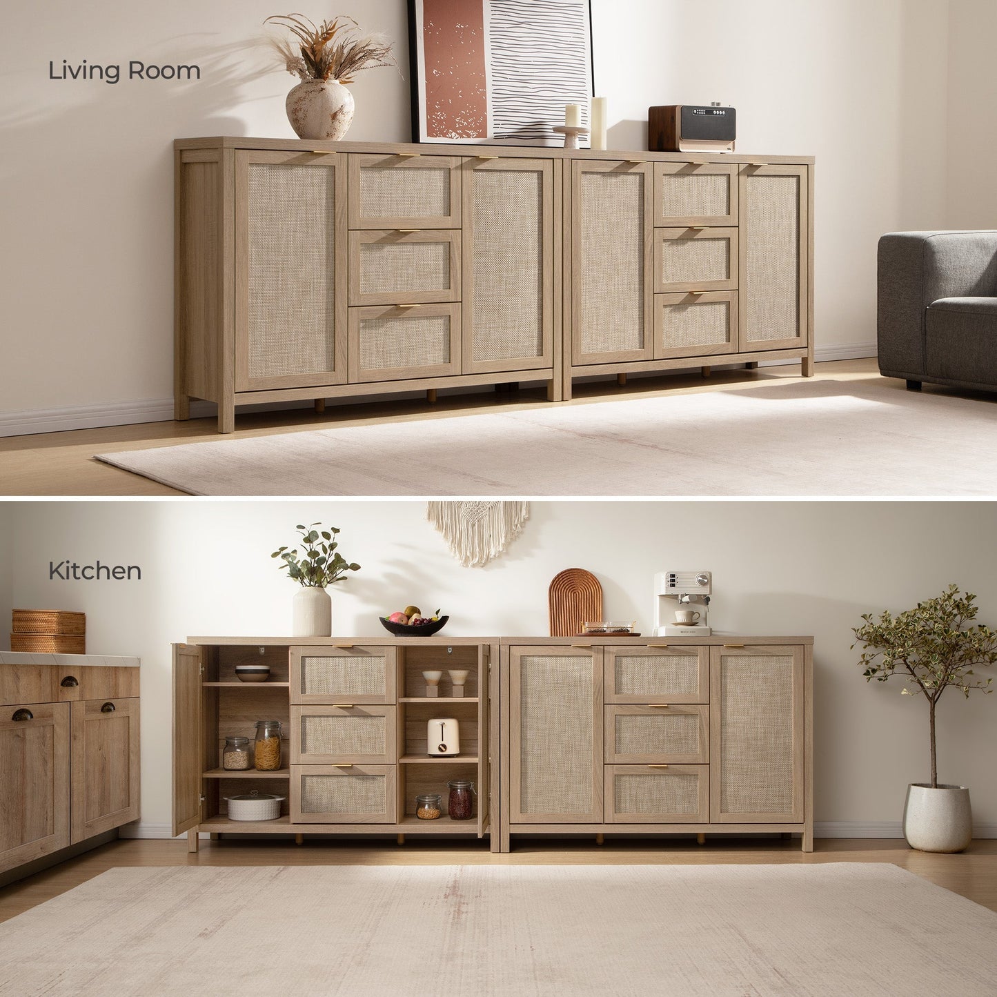 Buffet Savanna avec rangement