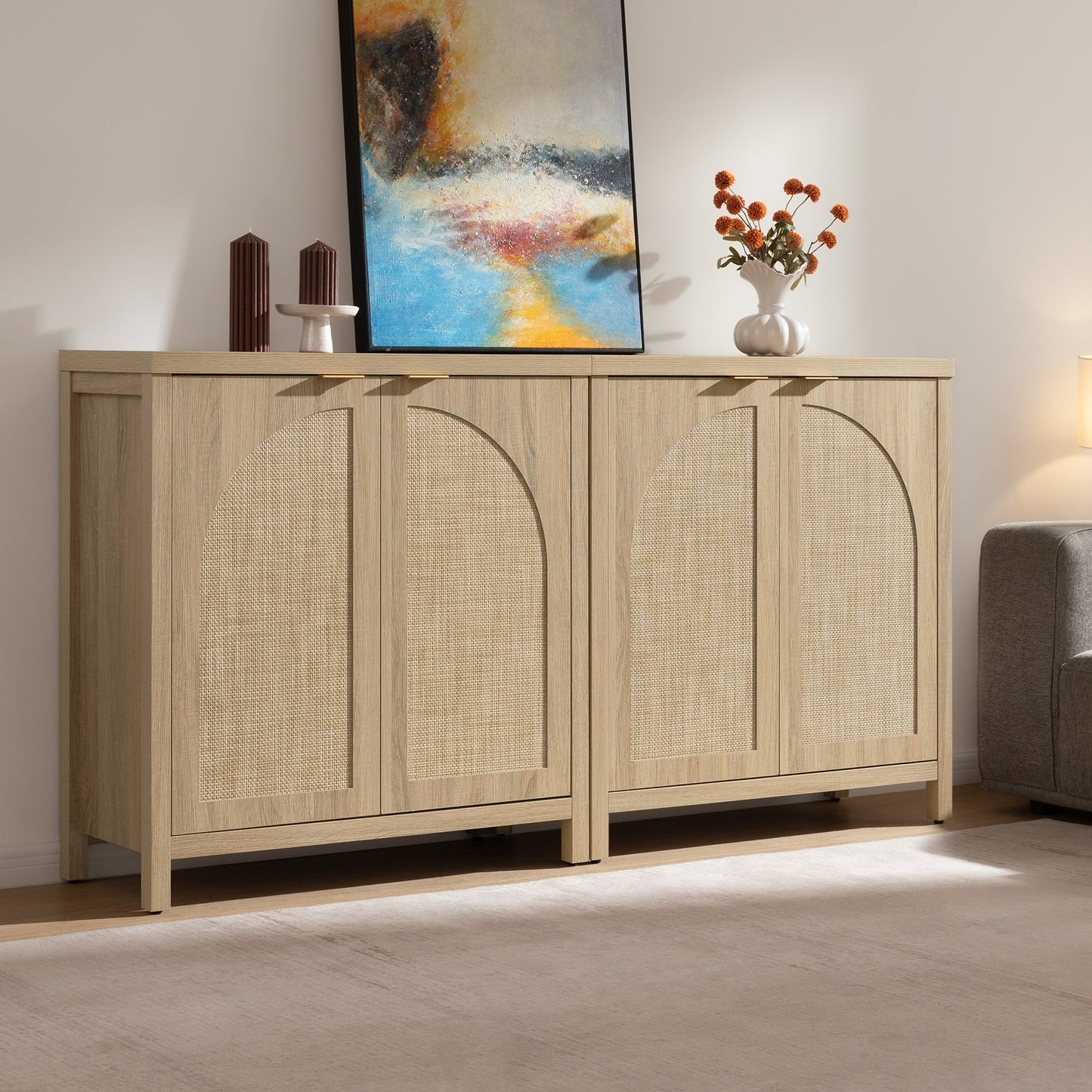Buffet Savanna avec portes cintrées