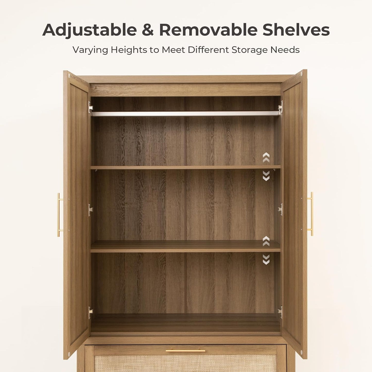 Armoire Savanna, hauteur 71 pouces