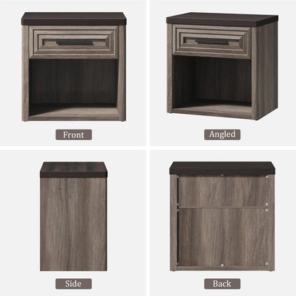 Tables de chevet Stria avec rangement 