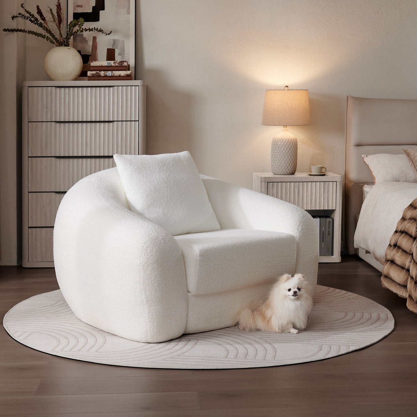 Fauteuil-canapé Nimbus, siège simple 