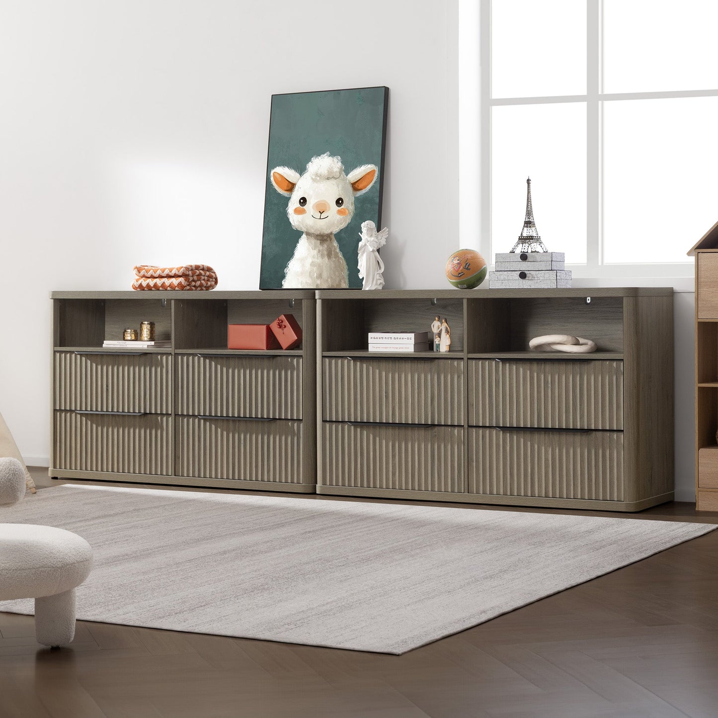 Commode Cas, 4 tiroirs 