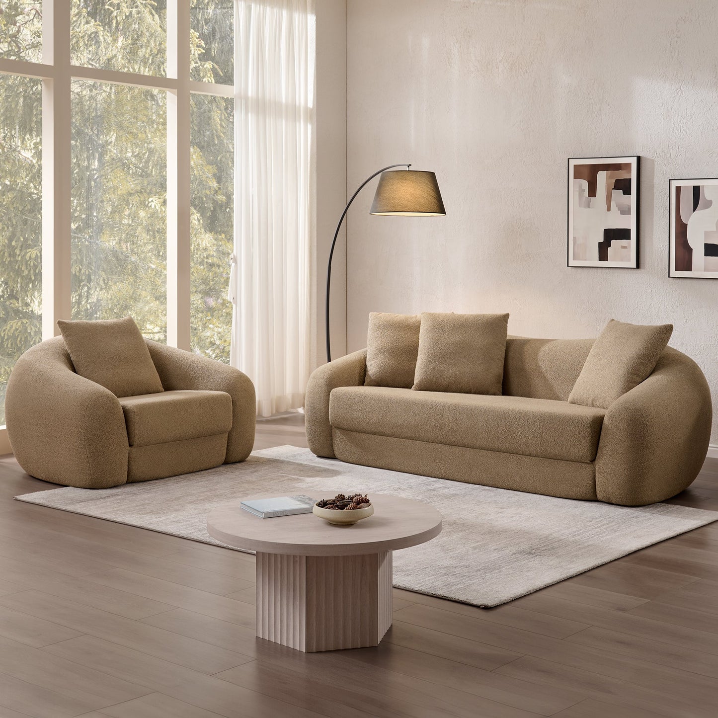 Fauteuil-canapé Nimbus, siège simple 