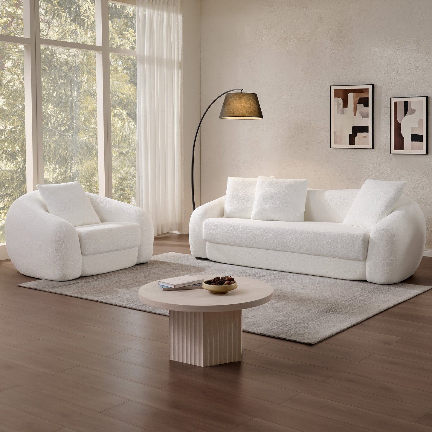 Fauteuil-canapé Nimbus, siège simple 