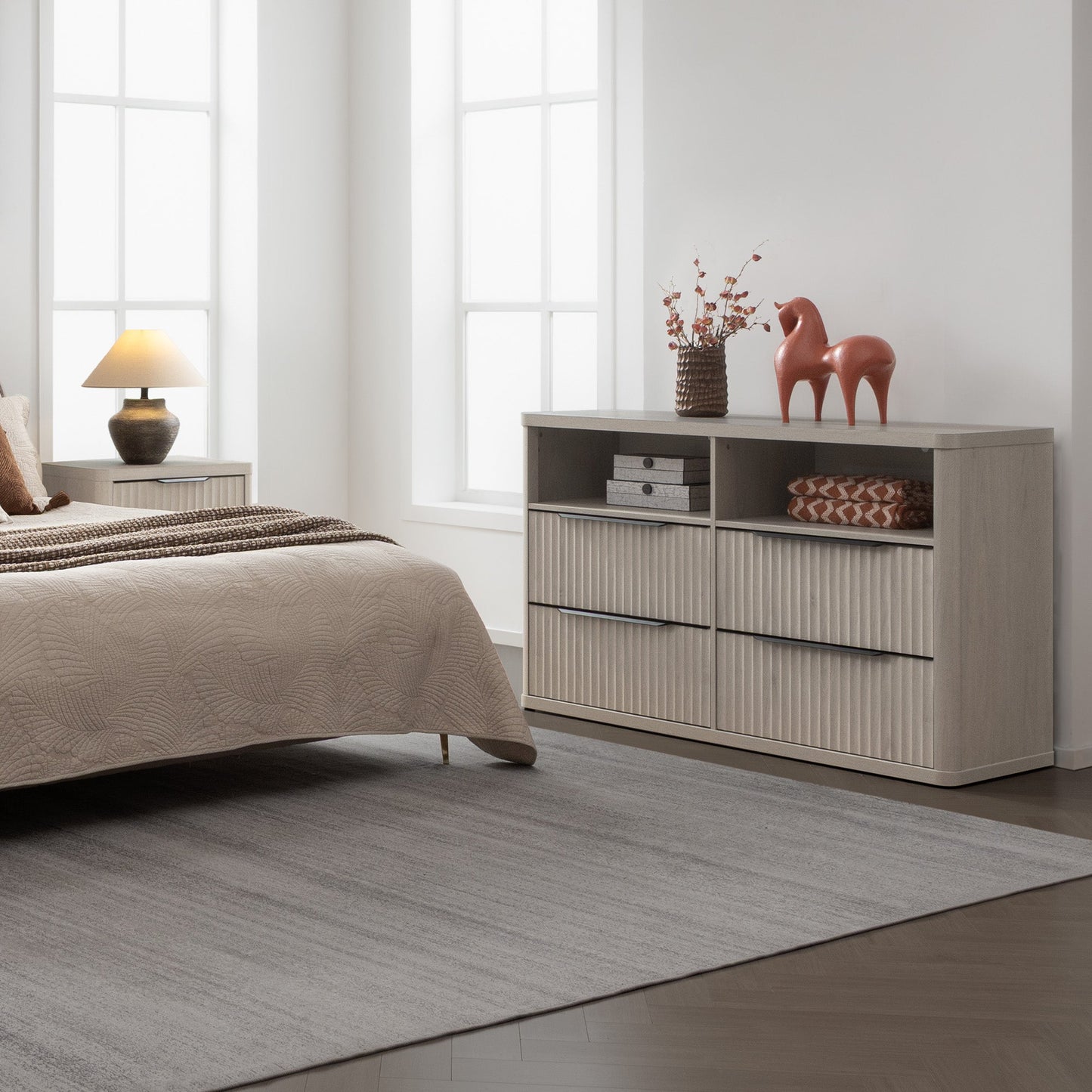 Commode Cas, 4 tiroirs 
