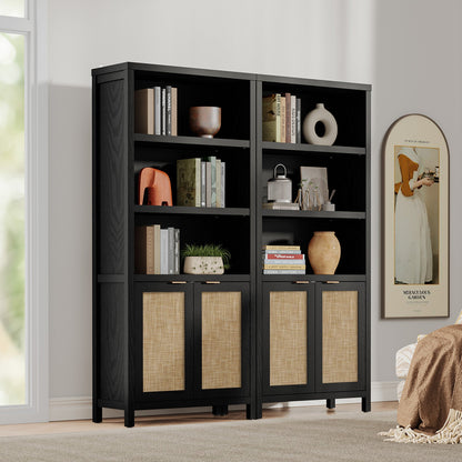 Bibliothèque noire haute Savanna de 70,9 po 