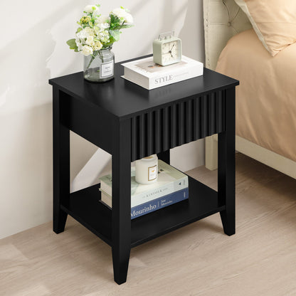 Table de chevet blanche Opus 