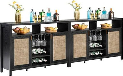 Meuble bar Savanna avec porte-verres