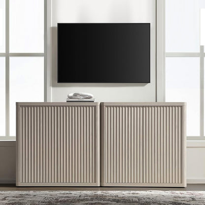 Console TV Cas avec 2 portes