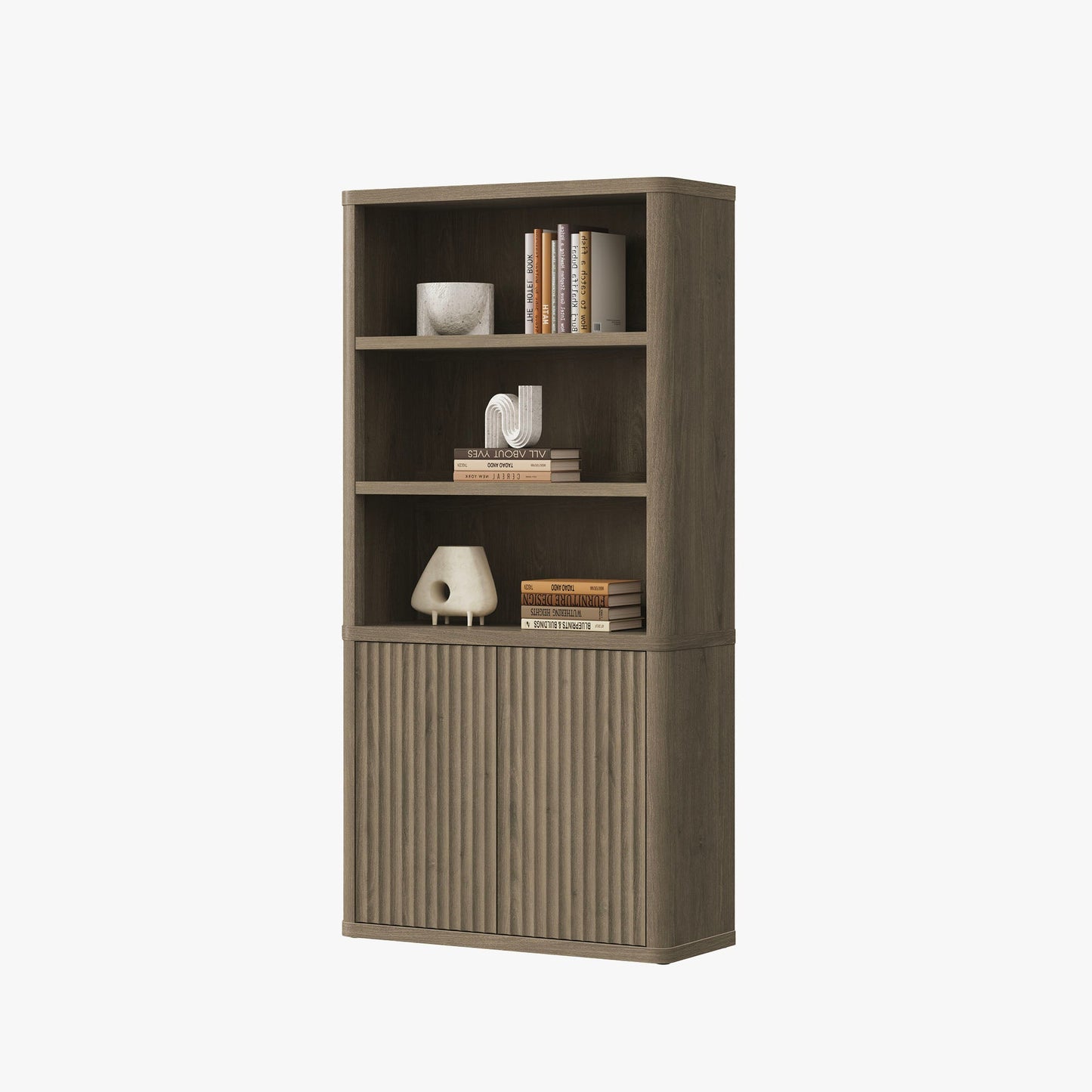 Bibliothèque Cas à 2 portes 