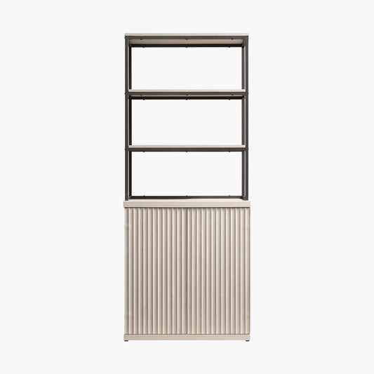 Bibliothèque Stria avec portes 