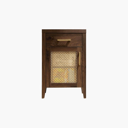 Table de chevet vintage Andy avec rangement 