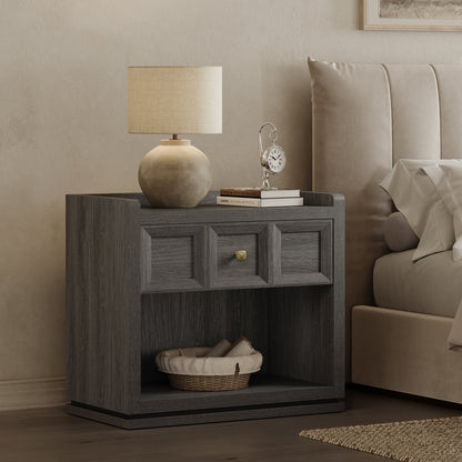 Table de chevet Helio, 26 pouces de large 