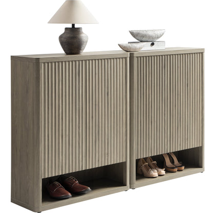 Armoire à chaussures Cas avec portes 