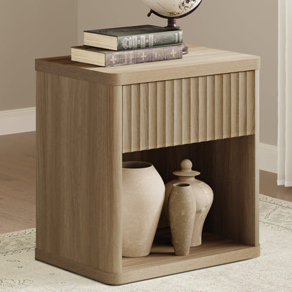 Table de chevet Cas avec tiroir simple 