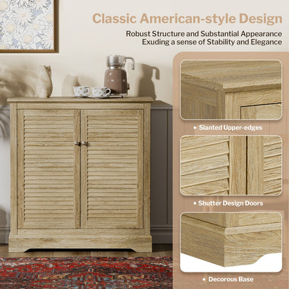 Armoire de rangement de style volet