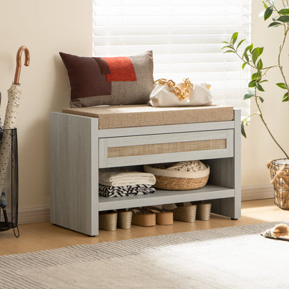 Banc à chaussures Savanna avec rangement 
