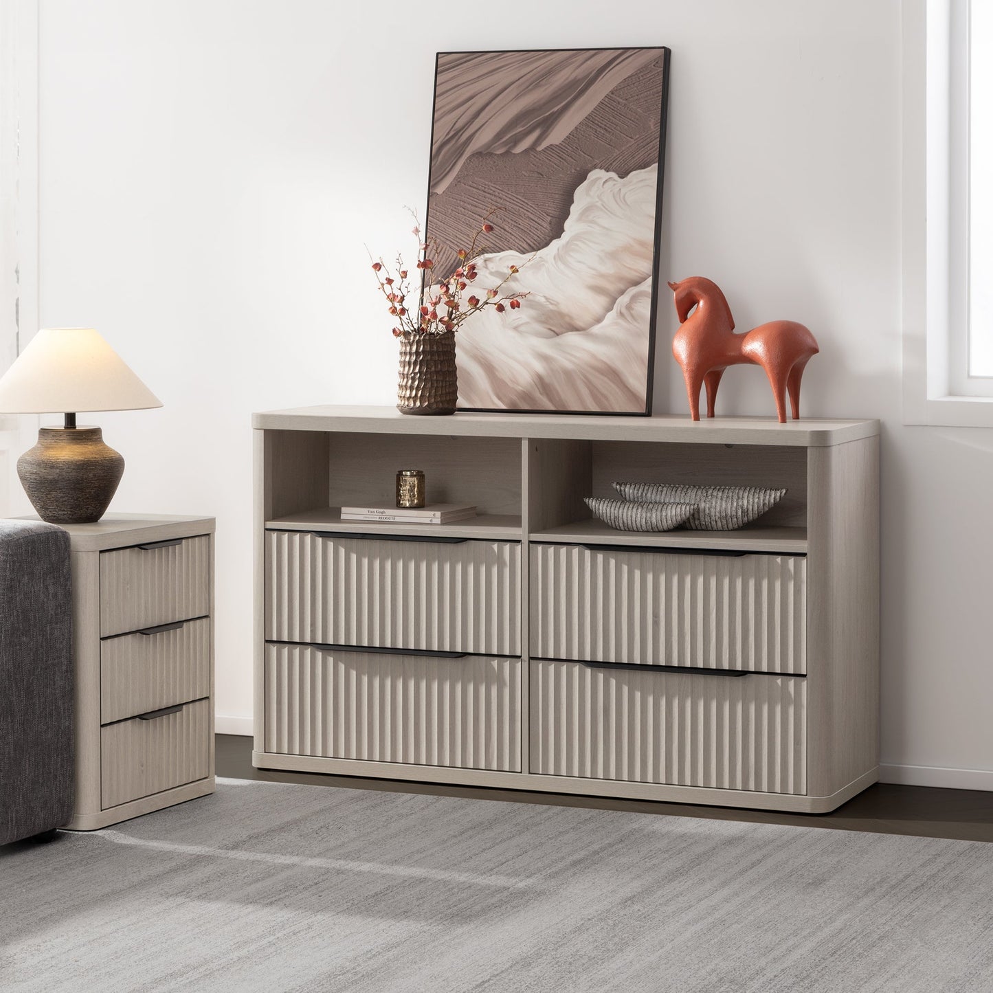 Commode Cas, 4 tiroirs 