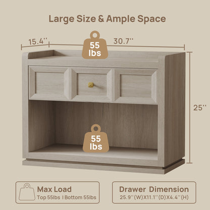 Table d'appoint Helio, 31 pouces de large 