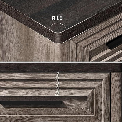 Tables de chevet Stria avec rangement 