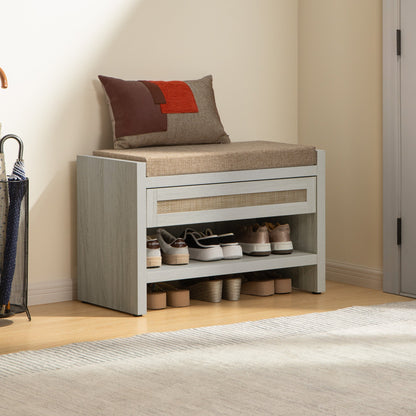 Banc à chaussures Savanna avec rangement 
