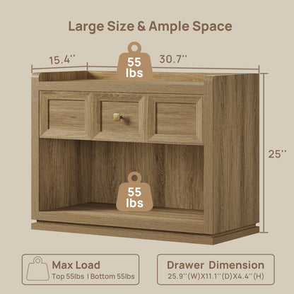 Table d'appoint Helio, 31 pouces de large 