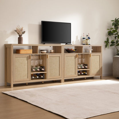 Meuble bar Savanna avec porte-verres
