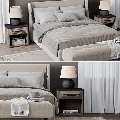 Tables de chevet Stria avec rangement 