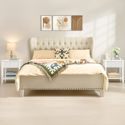 Table de chevet blanche Opus 