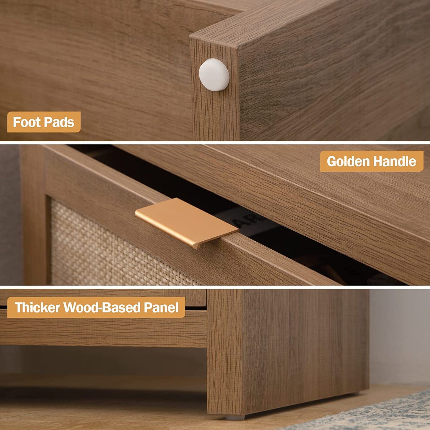 Ensemble de commode Savanna avec tiroirs 