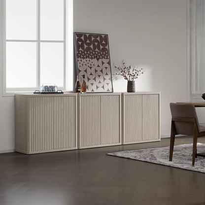 Console TV Cas avec 2 portes