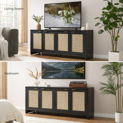 Meuble TV Savanna, 4 portes 