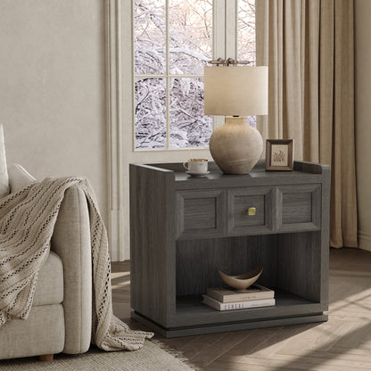 Table d'appoint Helio, 26 pouces de large 