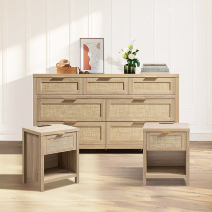 Ensemble de chambre à coucher Savanna avec armoire et station de charge 
