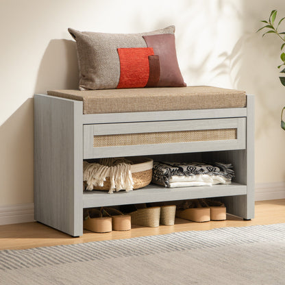 Banc à chaussures Savanna avec rangement 