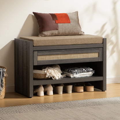 Banc à chaussures Savanna avec rangement 