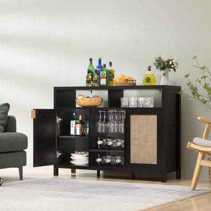 Meuble bar Savanna avec porte-verres
