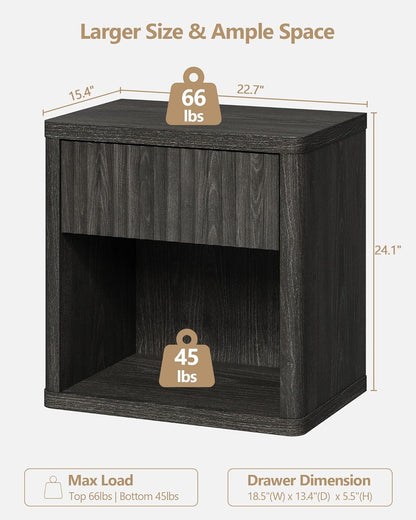 Table de chevet Cas avec rangement 