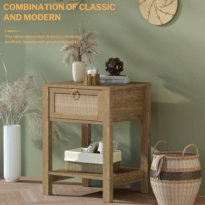 Table de chevet Savanna avec portes 
