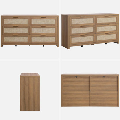 Commode Savanna à 6 tiroirs 