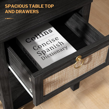 Table de chevet Terra avec 1 tiroir 