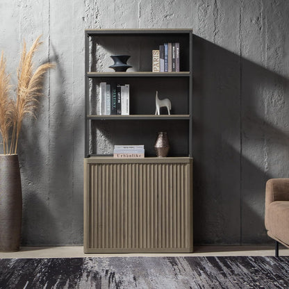 Bibliothèque Cas avec rangement 