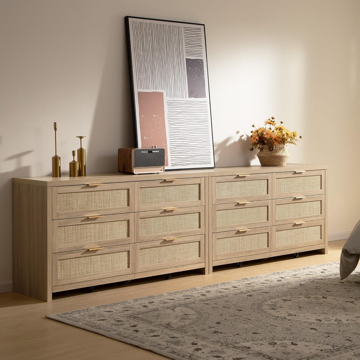 Commode Savanna 6 tiroirs 