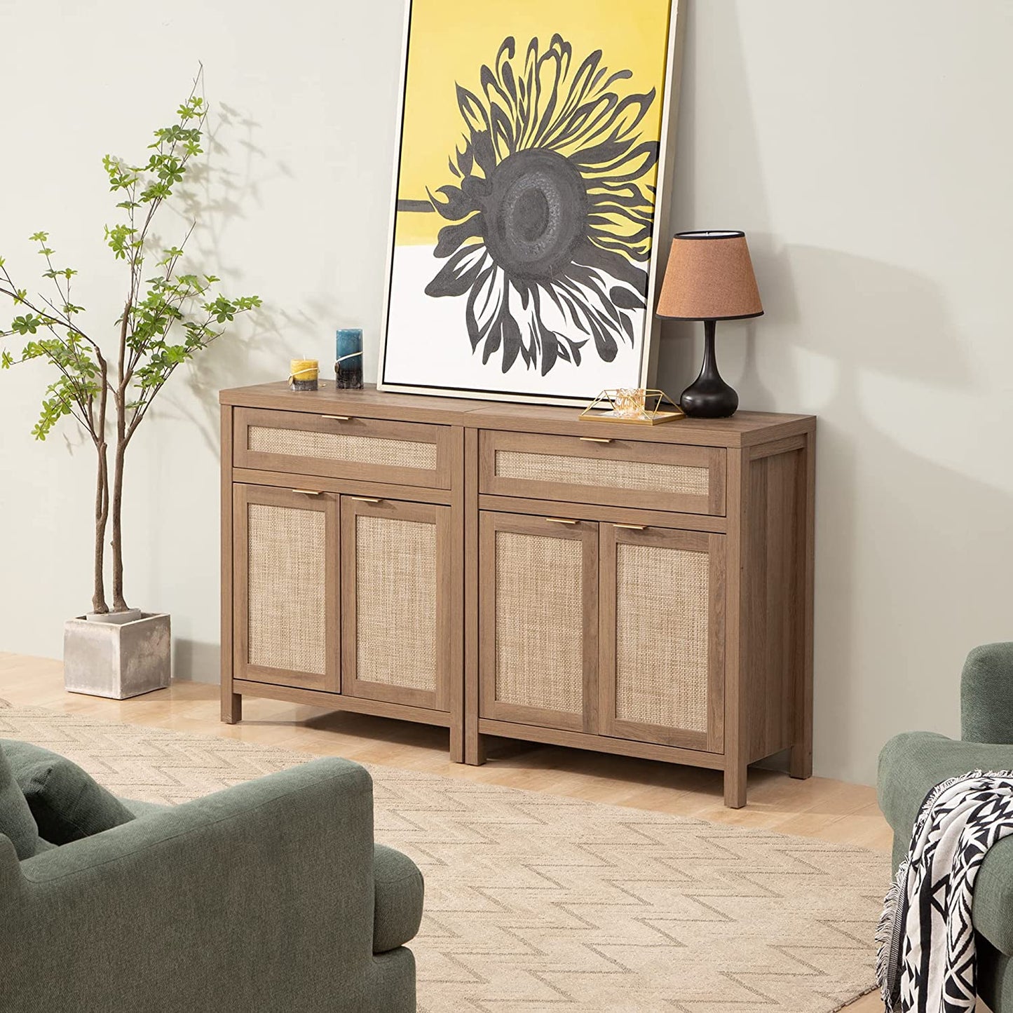 Meuble TV Savanna avec tiroir 